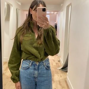 Cropped polar// Camo color